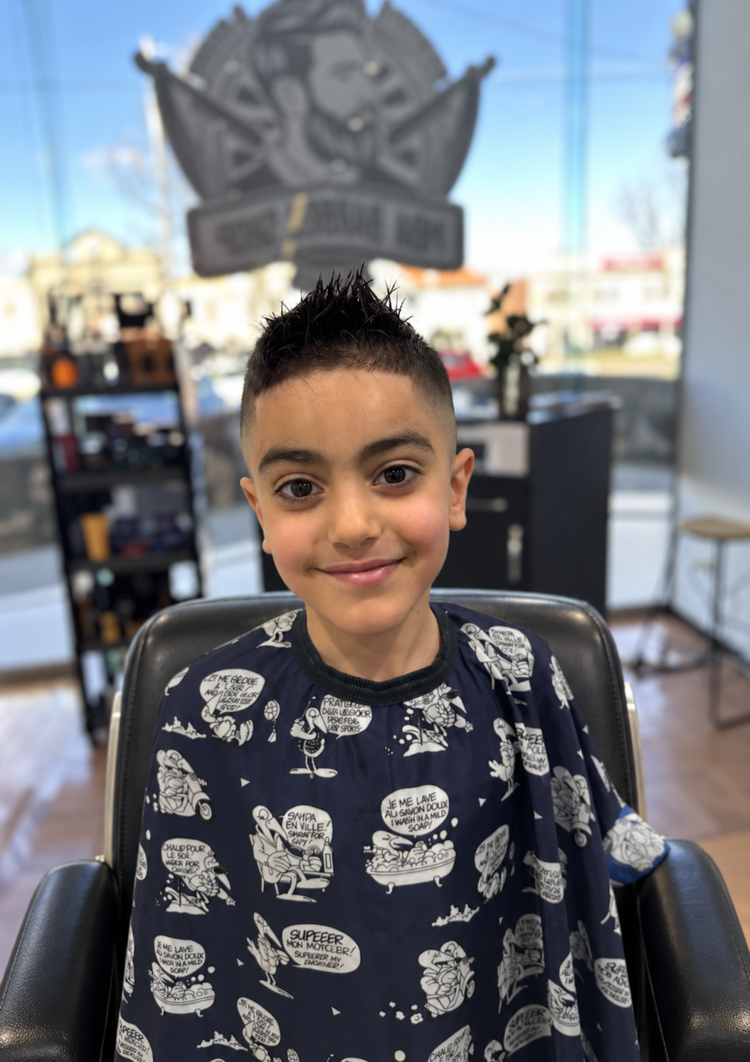 Kids Haircuts example 1 by MBA Barber Shop