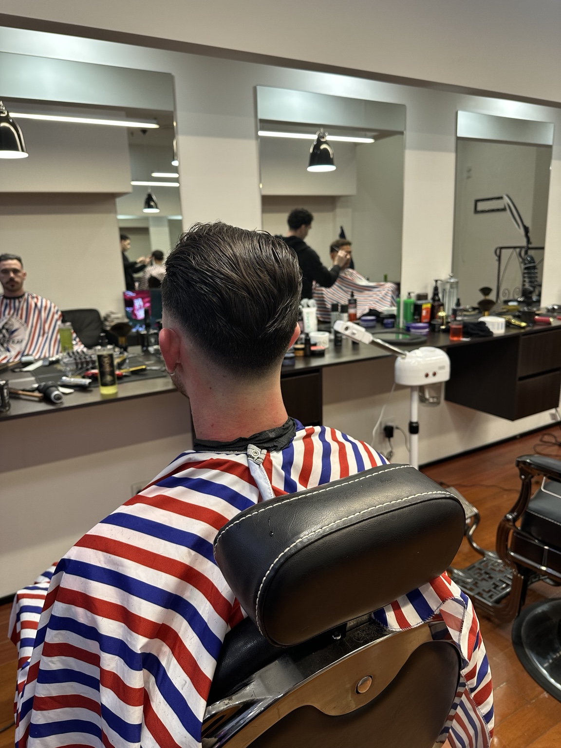Textured & Caesar Cuts example 1 by MBA Barber Shop